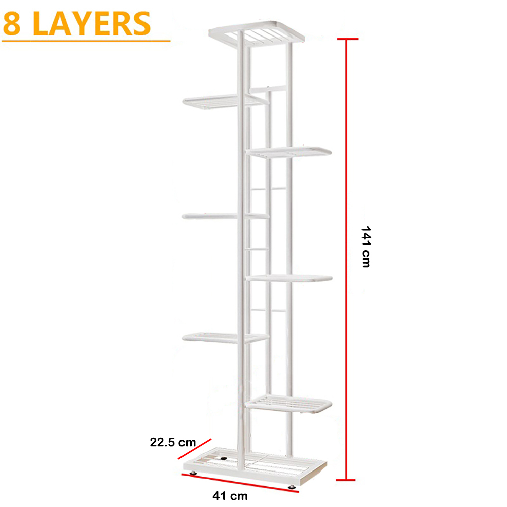 Rak Tanaman Bertingkat Flower Stand Rack 8 - H919-1