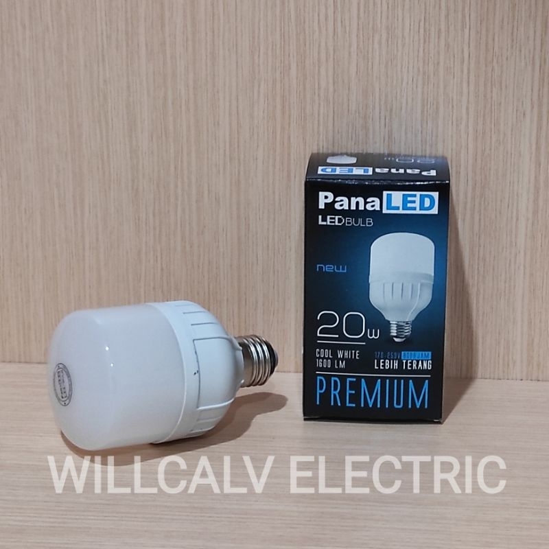 Paket 10 pc Lampu led PANALED by LUBY 20W Cahaya putih E27 / Lampu led kapsul 20W PANALED by LUBY cahaya putih E27