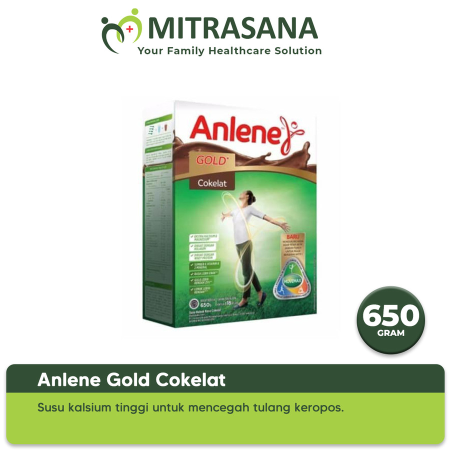 

Anlene Gold Coklat 650 Gr