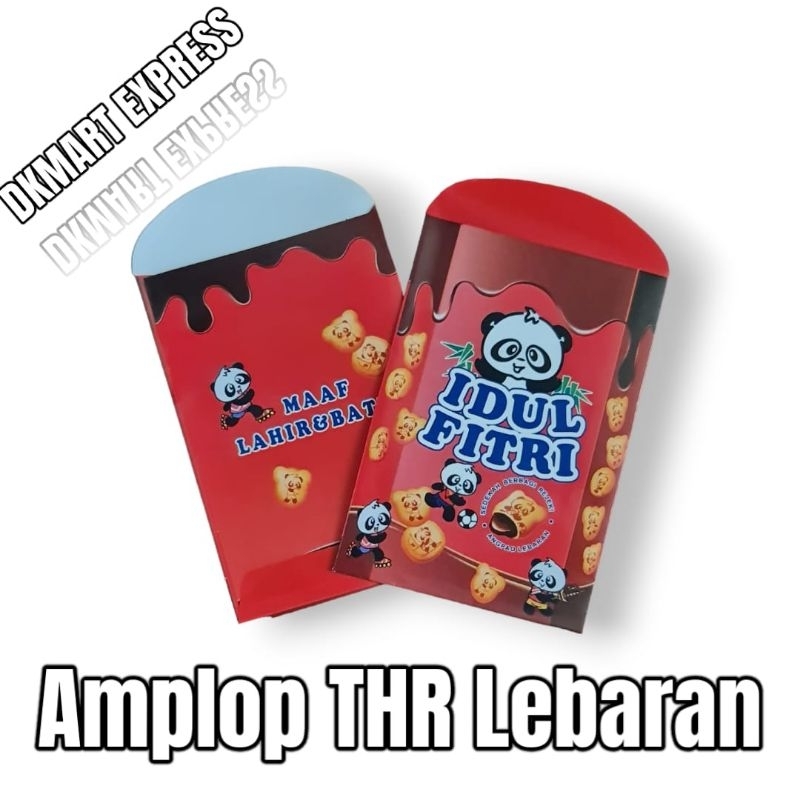 amplop lebaran Snack amplop THR lebaran motif atm siap pakai amplop idul Fitri amplop angpao lebaran