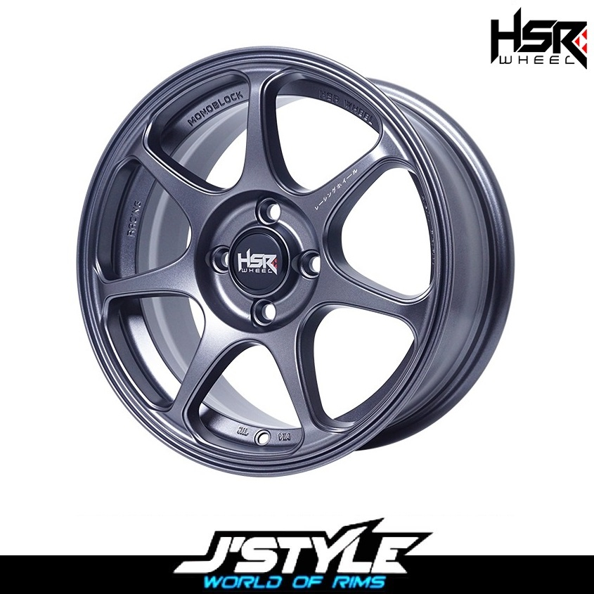 SINGLE PCD HSR WHEEL SEBUNSUTA BOROKO 03 RING 15 X 6,5 PCD 4X100 ET42