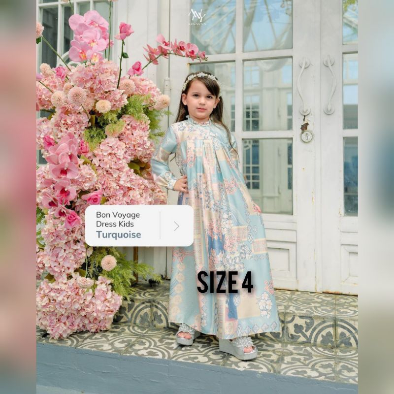 PO Bon Voyage Dress anak by Ainayya
