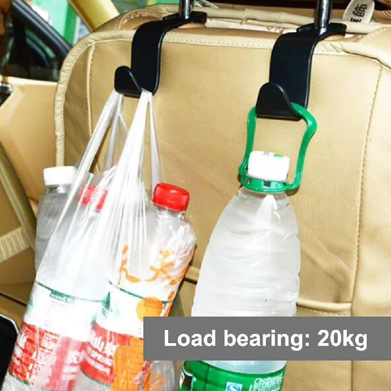 [COD] Gantungan Organizer Barang Mobil Headrest Hook Cantolan Maksimal 20 Kg Gantungan Barang Kursi Mobil