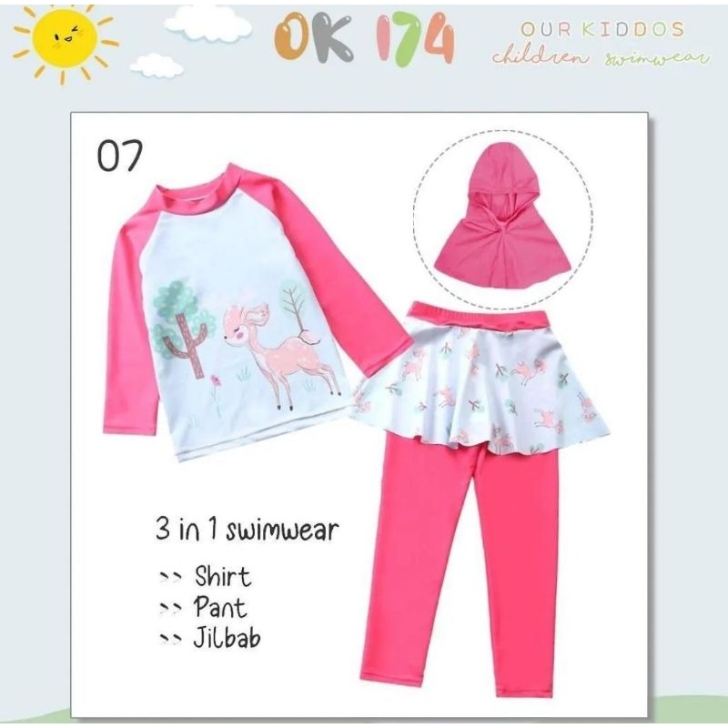 Swimwear OK174 | baju renang anak