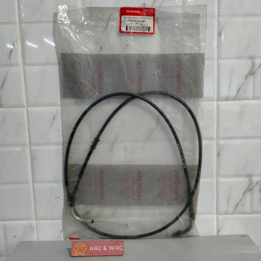 Kabel Gas A / Cable Comp A Honda Scoopy FI Stater halus 17910K16A40