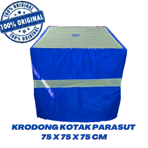 KRODONG PARASUT KOTAK 75x75x75 CM