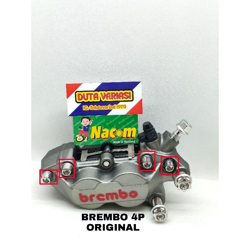 NACOM DV BAUT CALIPER  4P BREMBO / KTC