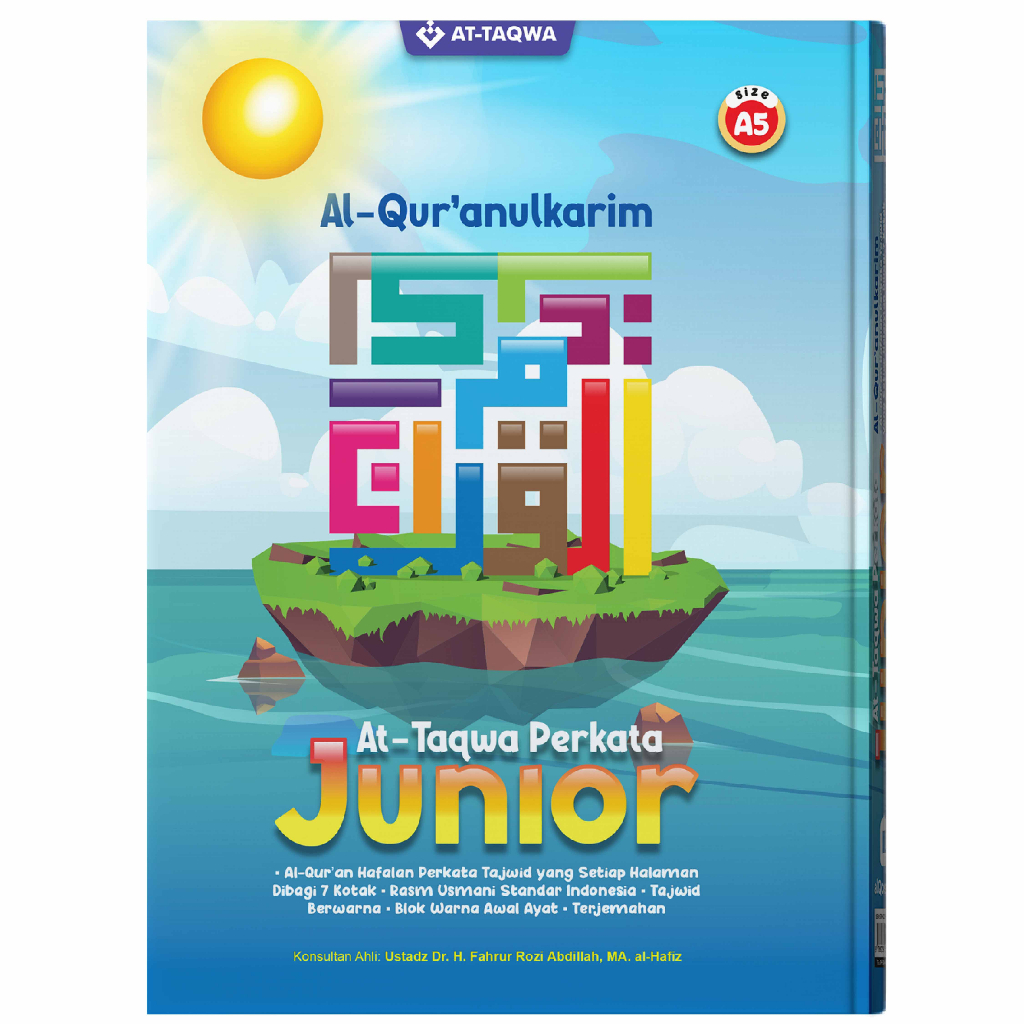 Al-Qur'an At-Taqwa Junior Perkata Cover &amp; Kertas Premium Terjemah Perkata (A5)