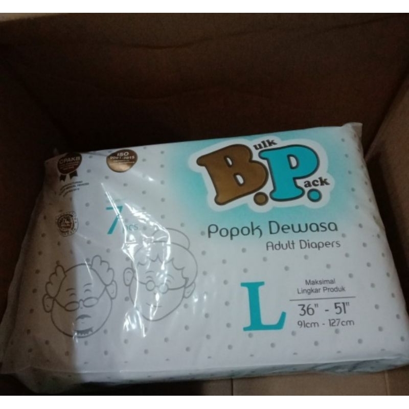 BP Diapers Perekat Size L isi 7 | Popok Dewasa uk. L isi 7 pcs