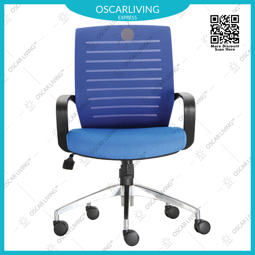 Chairman Kursi Kantor ECOS SKM 3903 A All Biru Khusus Jabodetabek