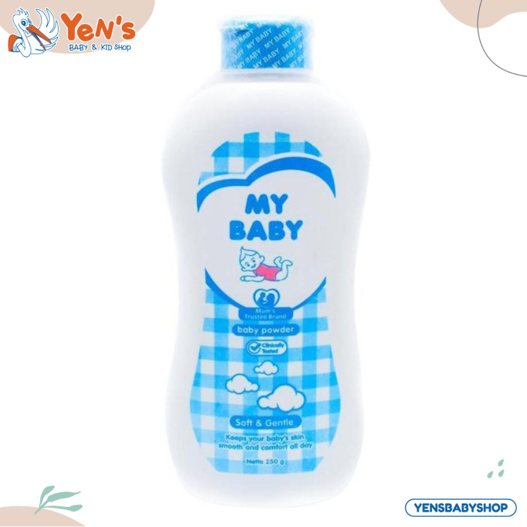 MY BABY powder bedak tabur bayi Soft &amp; Gentle 250 gr