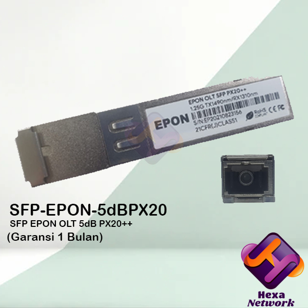 SFP Epon OLT PX20++ 5dB 1.25G 20KM