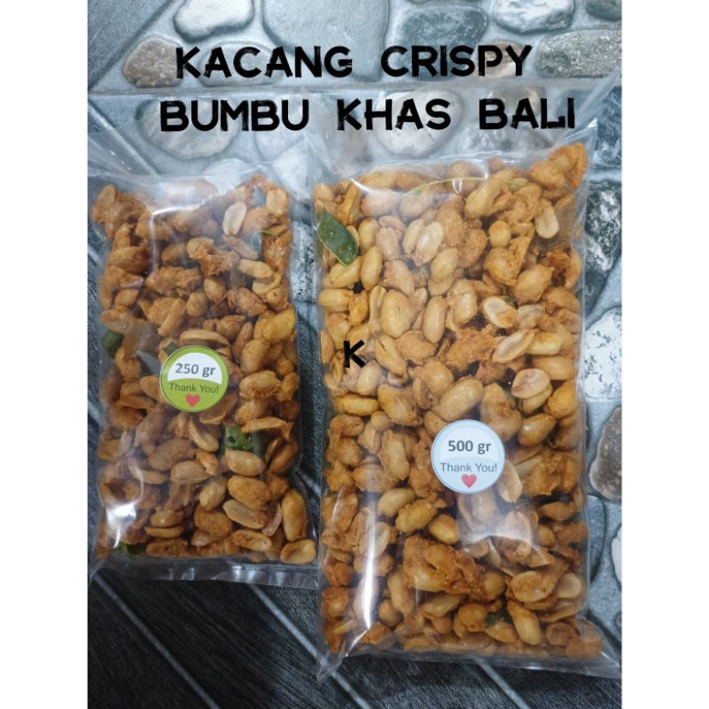 

Kacang Crispy Bumbu Bali 500gr