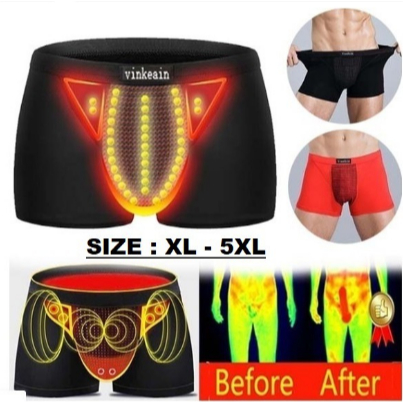 HEALTHY CD VINKEAIN USA CELANA DALAM MAGNET 5D BOXER KESEHATAN PRIA ( TANPA DUS )