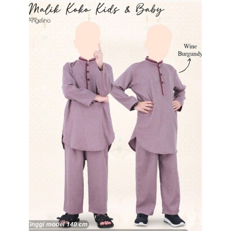 Atelier Angelina | Maryam Dress S | Malik Koko Kids 2-4 | Eid Series