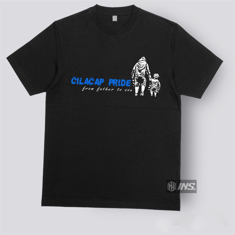 kaos tshirt pacs cilacap from father to son