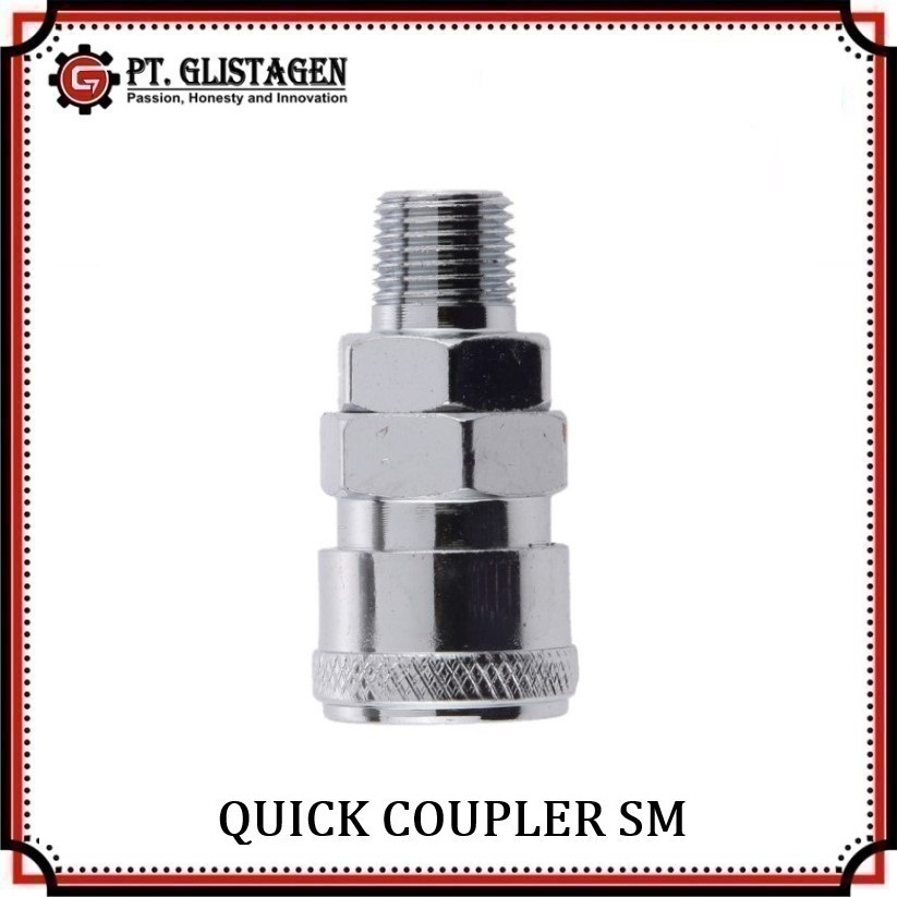 Quick Coupler SM ( 20,30,40 ) Sambungan Selang Kompresor Recoil Cuk SM