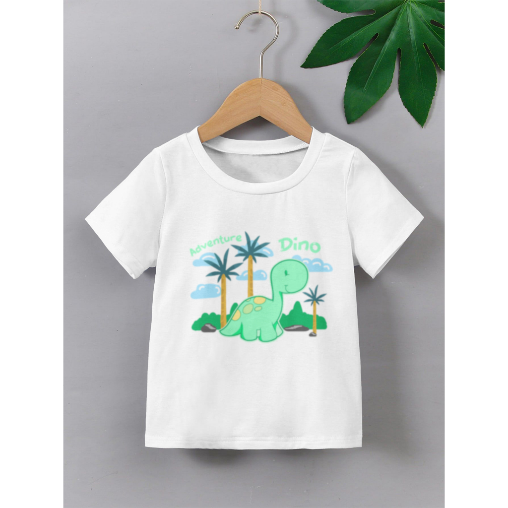 Kaos Anak Adventure Dino - Atasan Anak Laki Laki Dan Perempuan