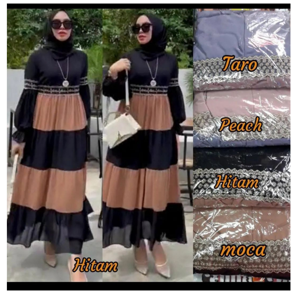 Fauzi Gamis Ceruty / Gamis Ceruty Babydoll / Gamis Ceruty Polos / Gamis Ceruty Jumbo / Dress Muslimah Ceruty / Dress Muslimah Ceruty babydoll terbaru 2022 / gamis lebaran 2022 / gamis muslimah kekinian / gamis lebaran terbaru