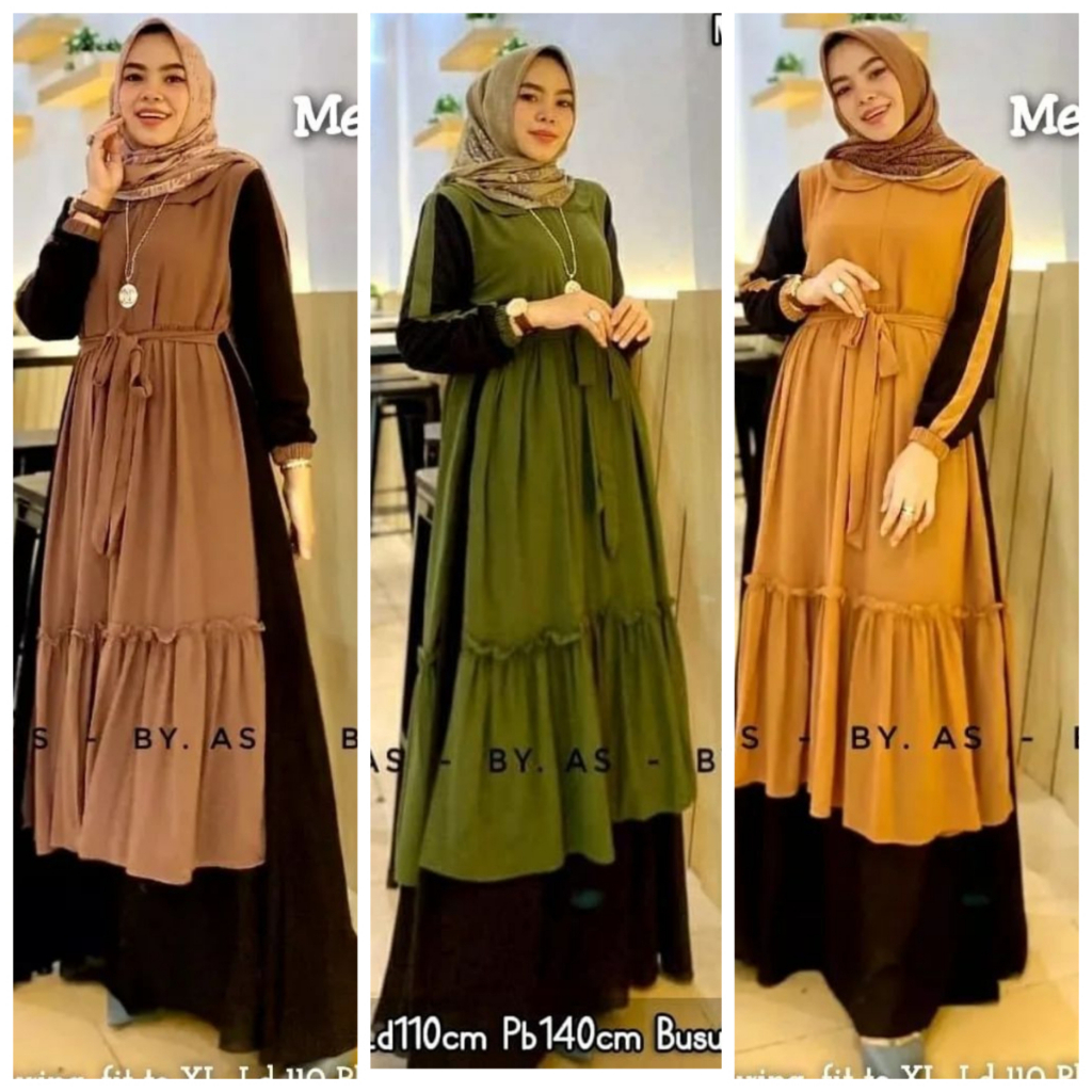 Melani Gamis Ceruty  / Gamis Ceruty Babydoll / Gamis Ceruty Polos / Gamis Ceruty Jumbo / Dress Muslimah Ceruty / Dress Muslimah Ceruty Polos / Gamis Casual / Gamis Casual Terbaru / Gamis Casual Kekinian / Gamis Casual Terbaru 2021 Casual Dress