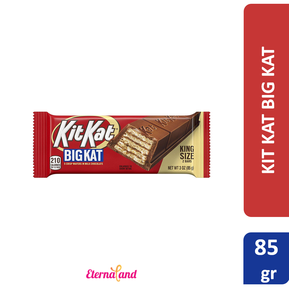 

Kit Kat Big Kat - Cokelat Kit Kat impor usa