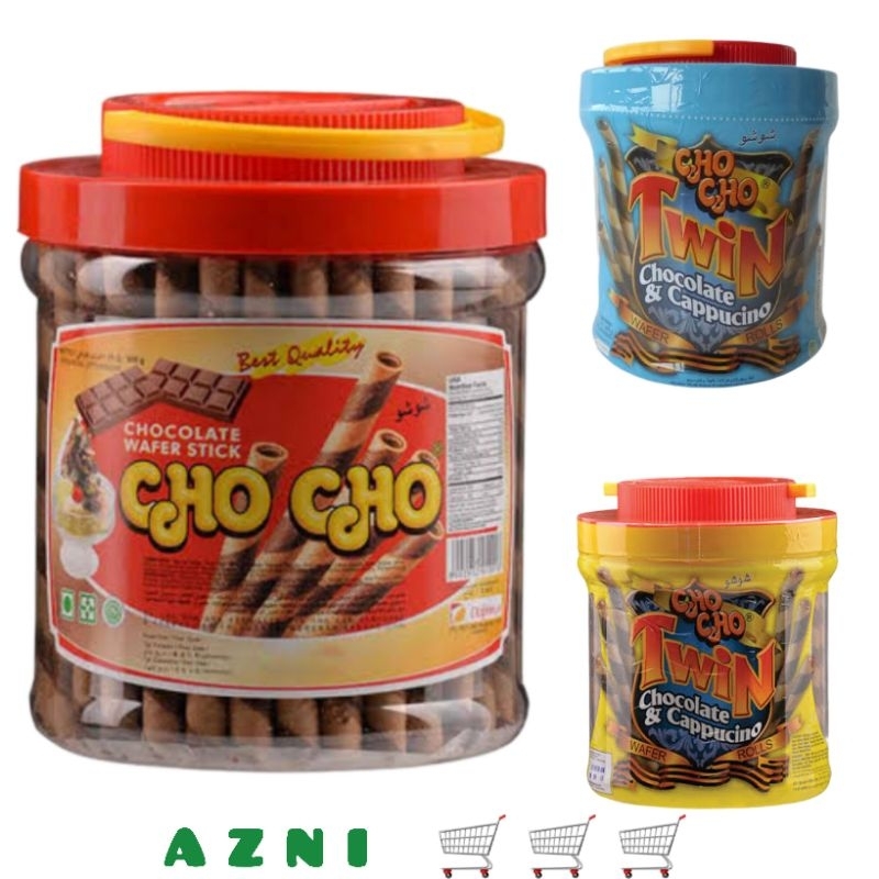 

Cho Cho Wafer Stick 500 Gr - Coklat/ Twin Choco Cappuccino/ All Varian