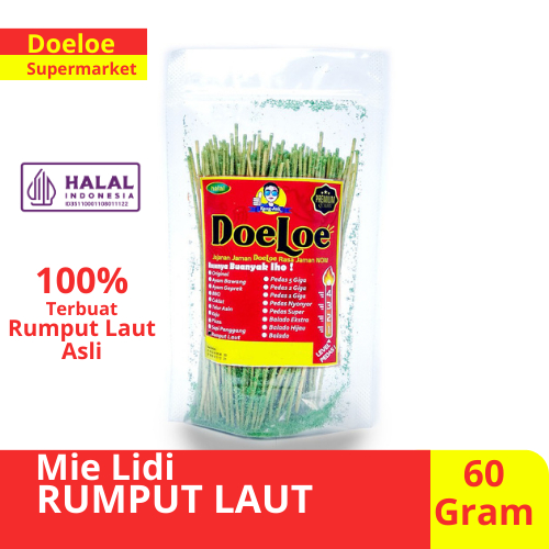 

Doeloe Mie lidi Rasa Rumput Laut Snack Kang Ask - 1 Pcs