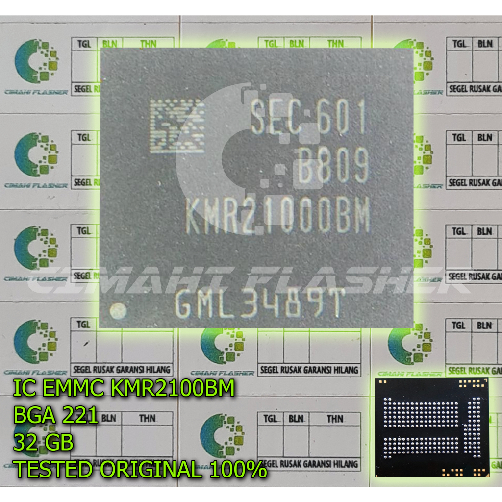 IC EMMC KMR21 32GB ( KMR21000BM ) BGA 221