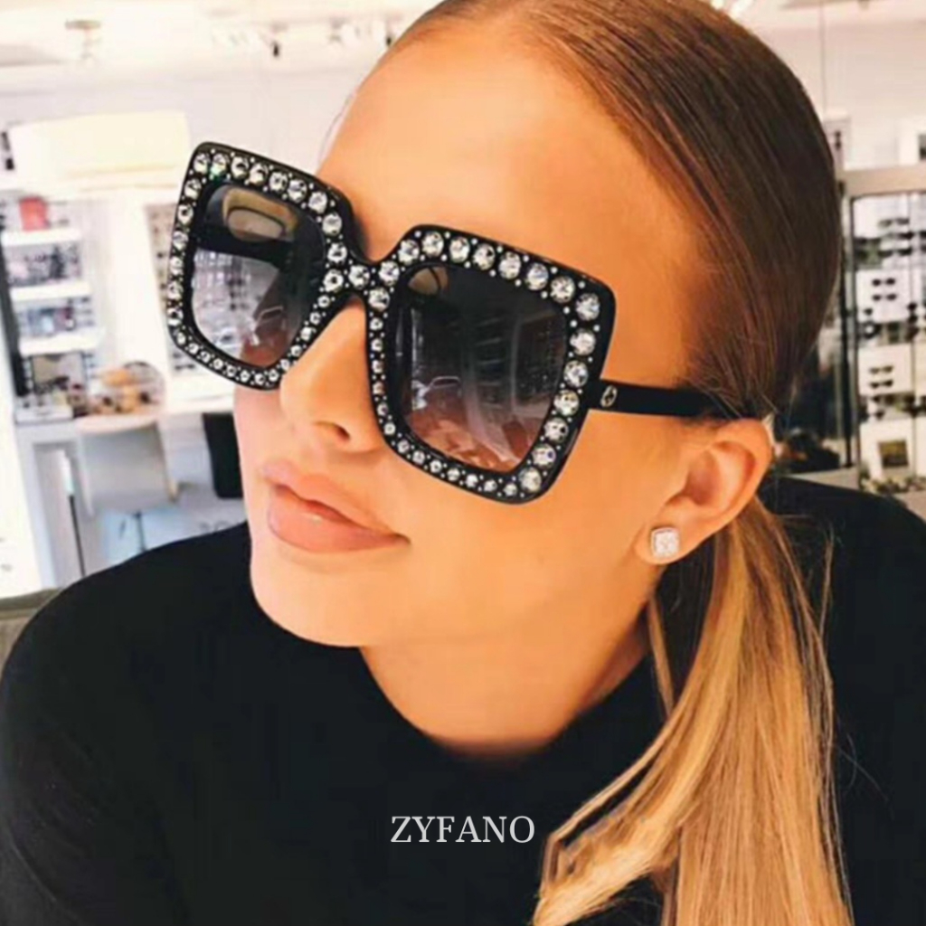 (Gratis Box Dan Lap Kacamata) Kacamata Hitam Gelosia Dapat Dipakai Wanita Maupun Pria Kacamata Hitam