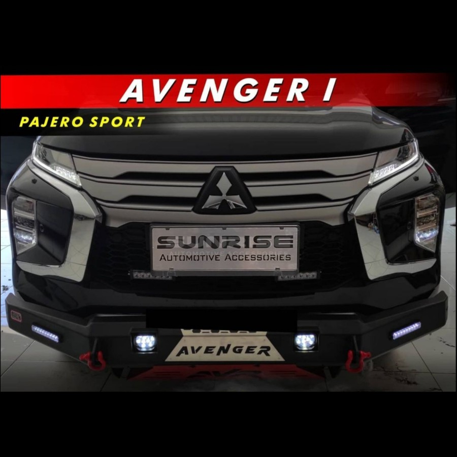 BUMPER DEPAN AVENGER MITSUBISHI PAJERO 2016-2021