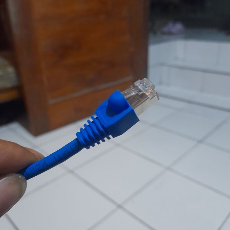 NEW KABEL LAN SERVER COMSCOPE CAT 6 RJ 45 BESI HANDMADE RAV SOLUTION