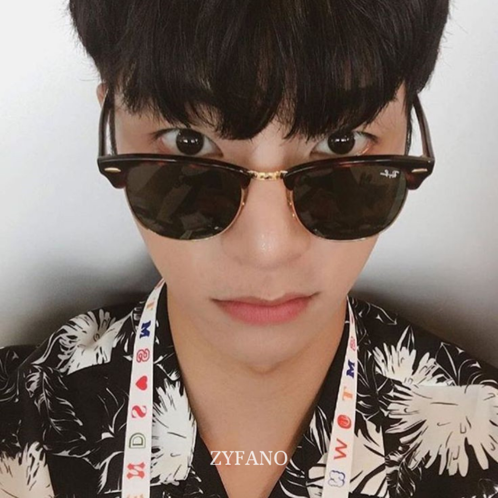 (Gratis Box Dan Lap Kacamata) Kacamata Hitam Andrew Dapat Dipakai Wanita Maupun Pria Kacamata Hitam 