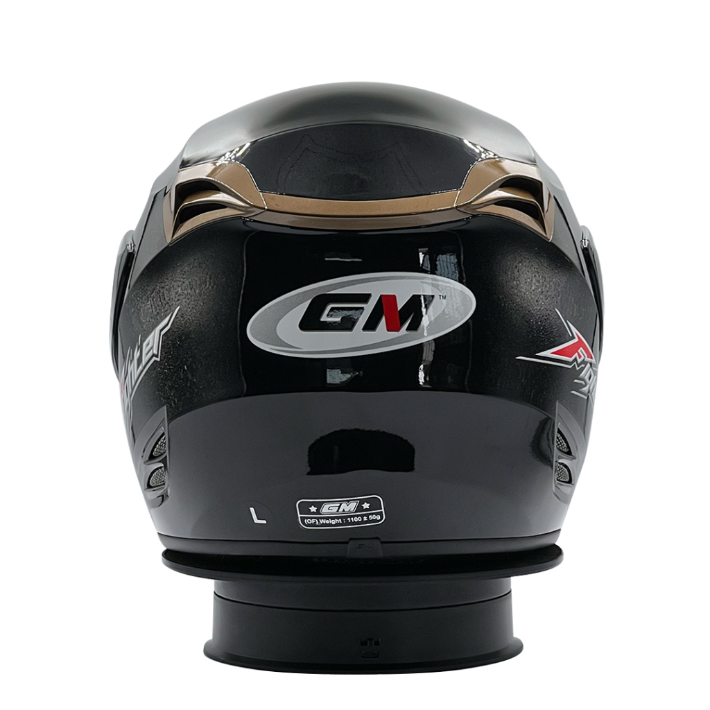 Helm GM Fighter Solid Black