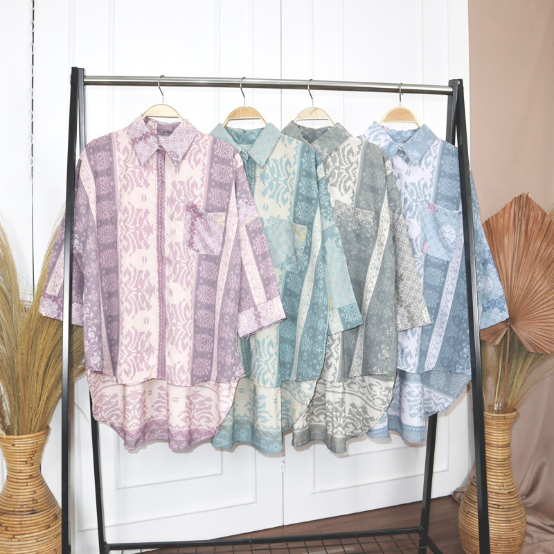 KEMEJA OVERSIZE MOTIF