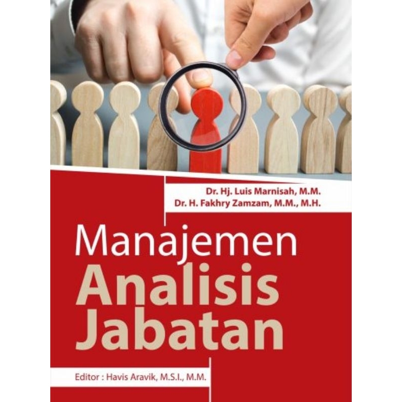 Buku Manajemen Analisis Jabatan
