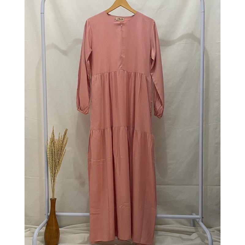GAMIS RAYON TWILL PREMIUM KAHATEX HOMEDRESS RAYON TWILL PREMIUM KAHATEX BUSUI FRIENDLY SZ M-XL