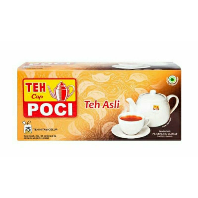 

Poci Teh Hitam Celup Teh Asli 25 g x 2