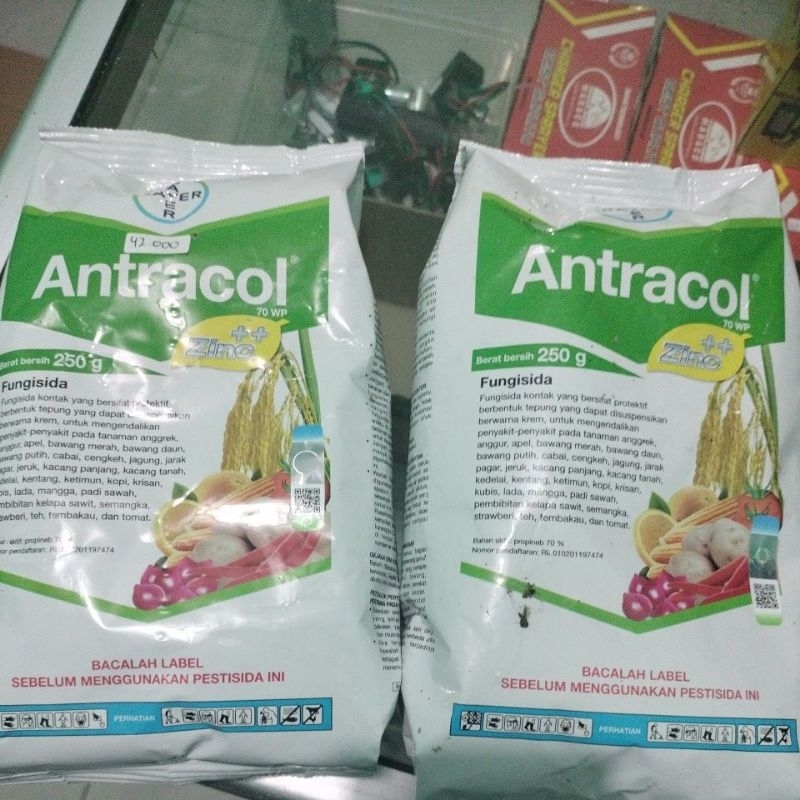 Fungisida Antracol ++ zinc 250 gram 100%  produk original