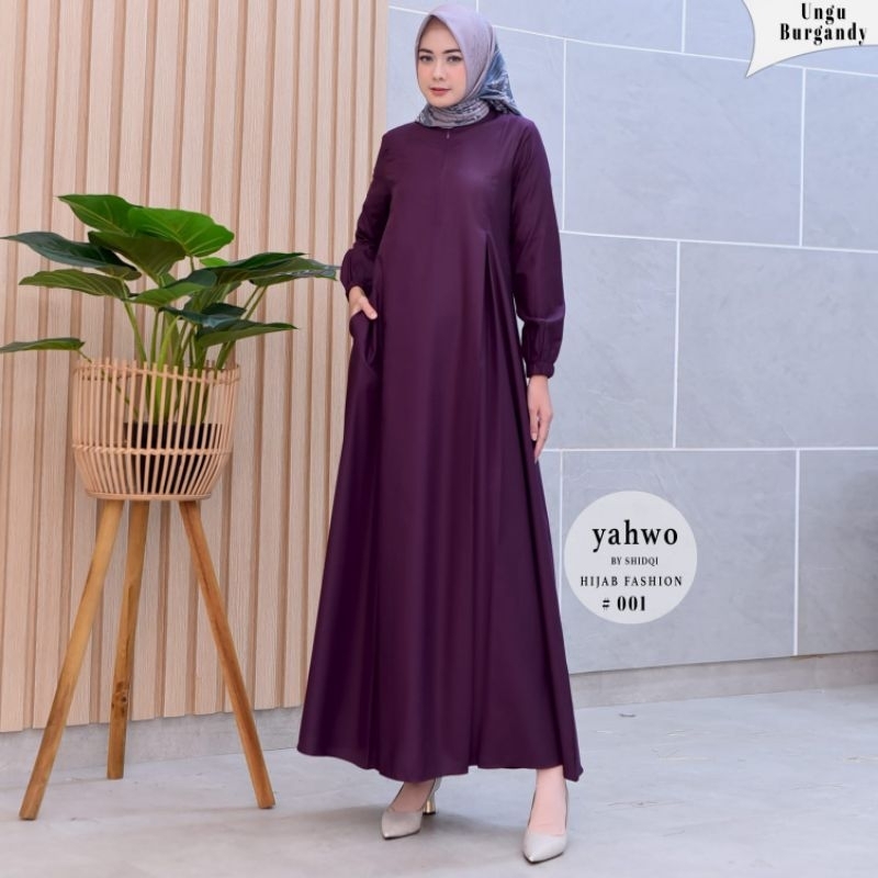 Gamis toyobo terbaru 2024 terlaris/Laura dress/GAMIS JUMBO LD 120/gamis polos katun toyobo/Dress wanita best seller/Gamis wanita terlaris/gamis busuy/ibu hamil/gamis rempel/tangannya pakai karet/gamis yahwo by shidqi R 001/Basic dres/fashion muslim wanita