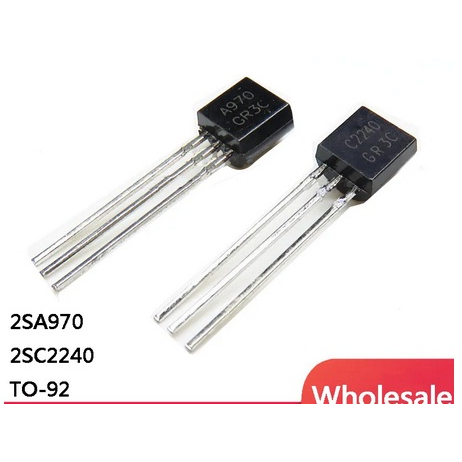 TR Transistor A970 2SA970 2SA970 2SC2240 C2240 A 970 2 SA 970 2 SC 2240 C 2240 TO-92 Low Noise Audio