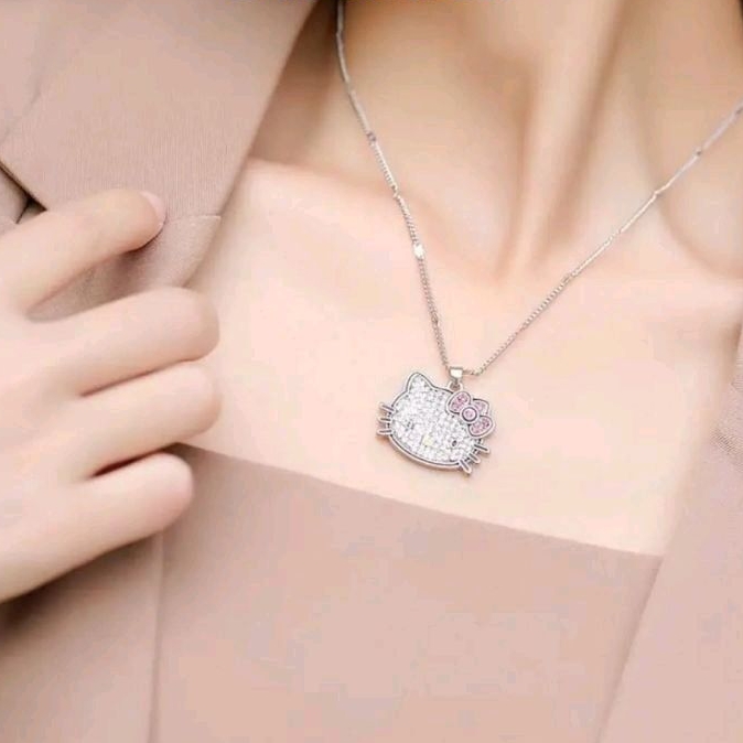 liontin kalung hello kitty