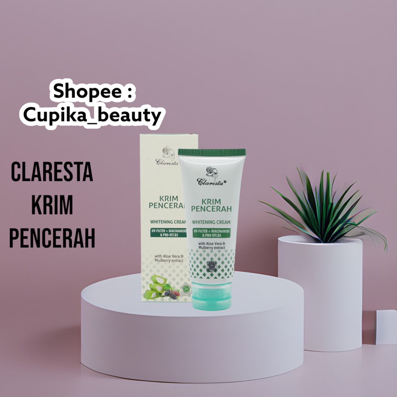 [ii.x] Claresta Krim pencerah BPOM -- cream pencerah wajah Claresta