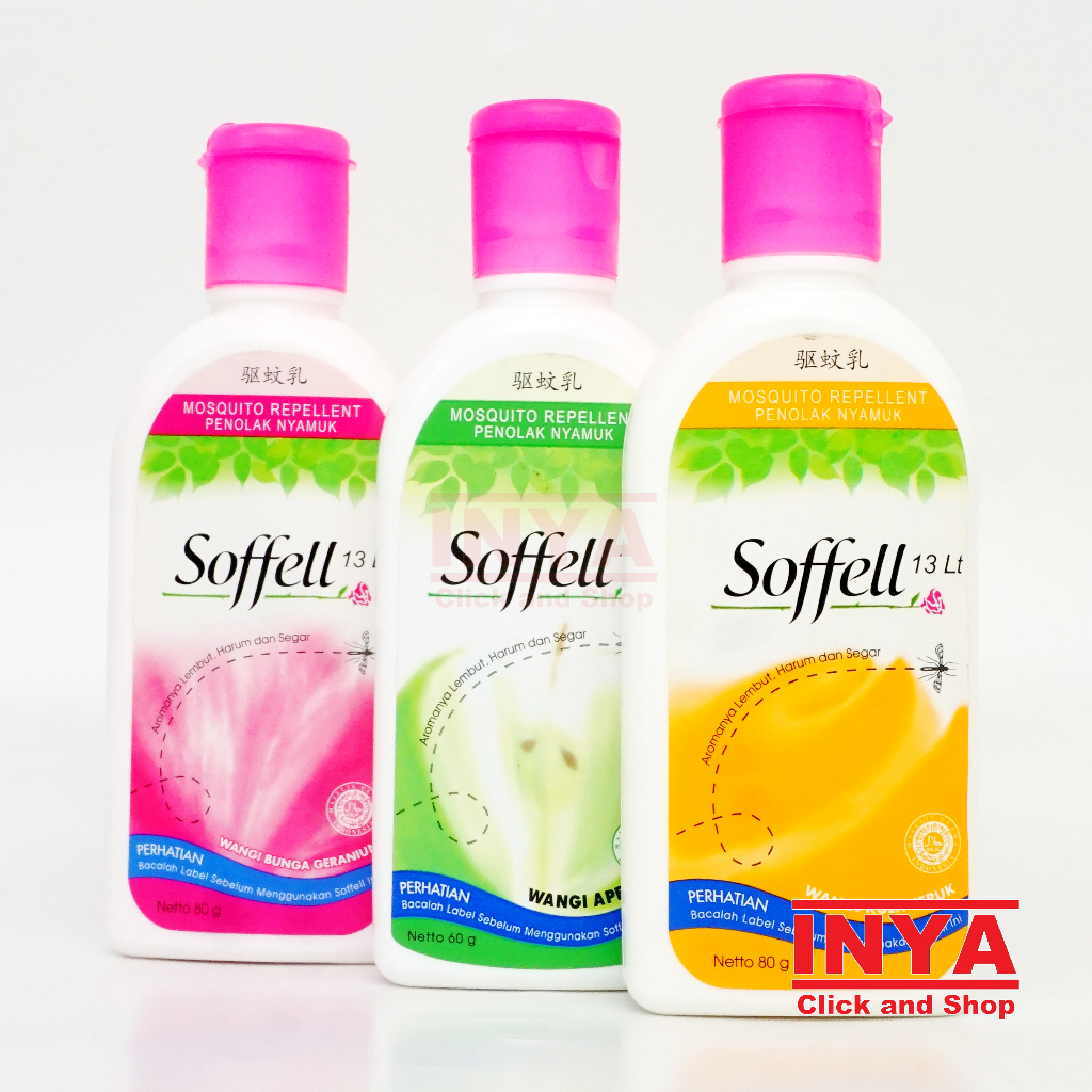 Lotion Nyamuk Soffell 13 Lt - Obat Nyamuk Lotion - Mosquito Repellent