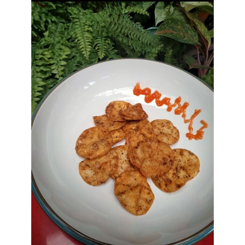 

Cireng Kriuk Bumbu Kacang Rasa Pedas 1kg