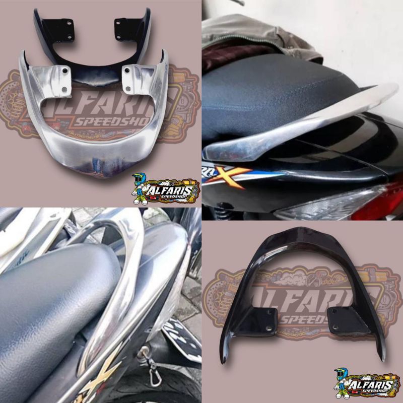 PLANGER BEHEL BEGEL PEGANGAN JOK BELAKANG HONDA SUPRA X 125 BATMAN PNP MEGAPRO SUPRA FIT