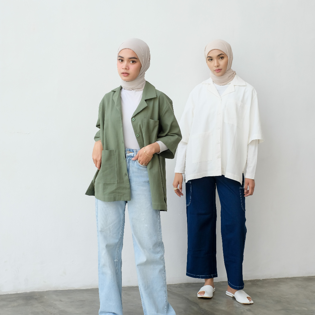 Eveseitch - Dolma shirt - Kemeja Oversize Wanita