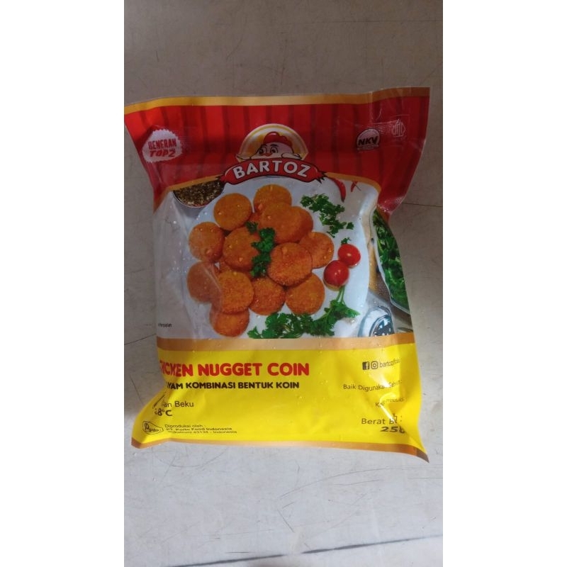 

Bartos Nuget Ayam Coin 250gr