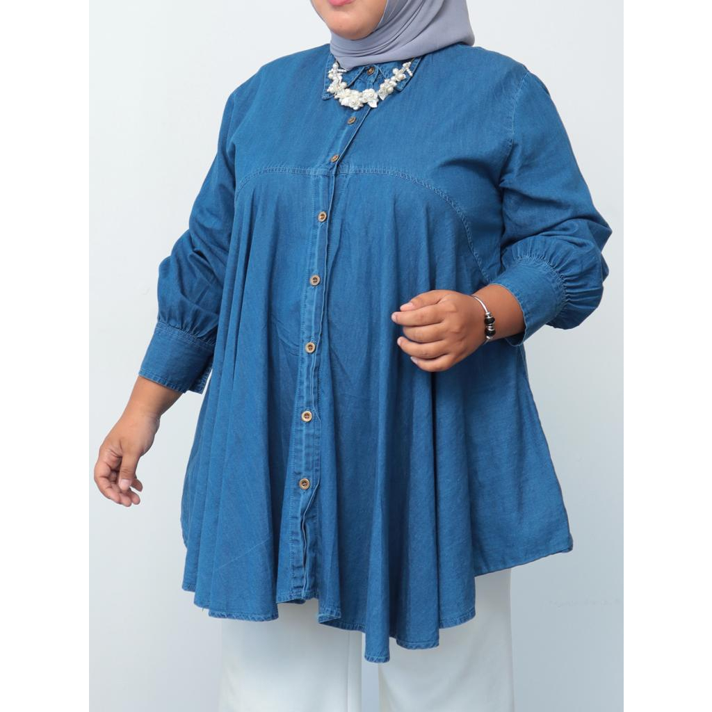 Kemeja Denim Babydoll -  2301.02.020