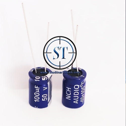 Elco Elko Kapasitor Capacitor 100/50 100uF/50v 100/50V 100/50V 100uF/50 100/50V 100uf 50v HIGH QUALITY Isi Full Mengkilap