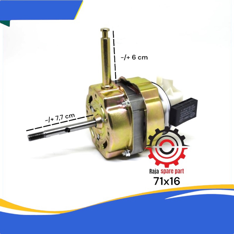 DINAMO MOTOR KIPAS ANGIN SANEX / MESIN KIPAS ANGIN RRT 16 INCH